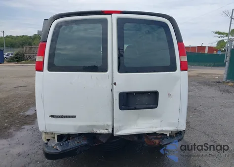 2015 Chevrolet Express 2500 Work Van из США, поврежденный, VIN 1GCWGGFF1F1220518